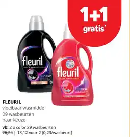 Spar FLEURIL color 29 wasbeurten aanbieding