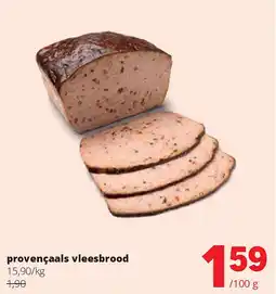 Spar provençaals vleesbrood aanbieding