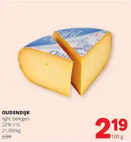 Spar OUDENDIJK light belegen 22% V.G aanbieding
