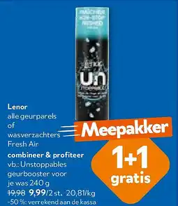 OKay Lenor Unstoppables geurbooster voor je was 240 g aanbieding