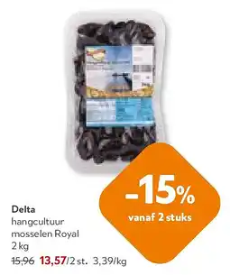OKay Delta hangcultuur mosselen Royal 2 kg aanbieding