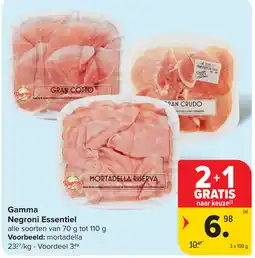 Carrefour Nitroni Essentiel gamma aanbieding