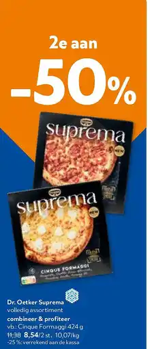 OKay Dr. Oetker Suprema Cinque Formaggi 424 g aanbieding