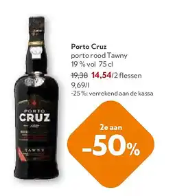 OKay Porto Cruz porto rood Tawny 19% vol 75 cl aanbieding