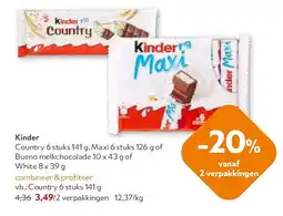 OKay Kinder Country 6 stuks 141 g aanbieding