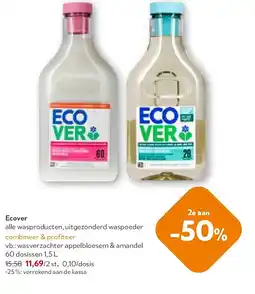 OKay Ecover wasverzachter appelbloesem & amandel 60 dosissen 1,5 L aanbieding