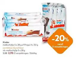 OKay Kinder melkschijfje 5 x 28 g aanbieding