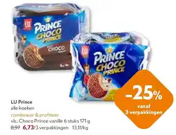 OKay LU Prince Choco Prince vanille 6 stuks 171 g aanbieding