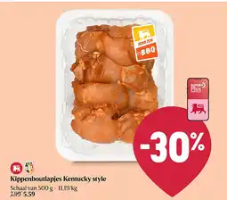 Delhaize Kippenboutlapjes Kentucky style aanbieding