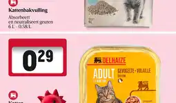 Delhaize Kattenvoeding aanbieding