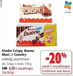 Colruyt Crispy 5 stuks 170 g aanbieding