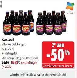 Colruyt Kasteel Rouge Original 0,0 % vol aanbieding