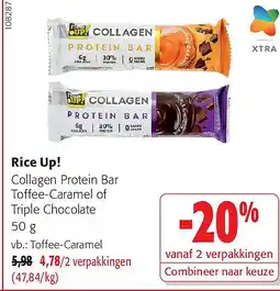 Colruyt Rice Up! Toffee-Caramel aanbieding