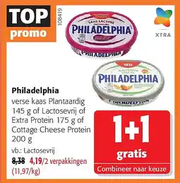 Colruyt Philadelphia Lactosevrij aanbieding