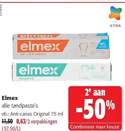 Colruyt Elmex Anti-caries Original 75 ml aanbieding