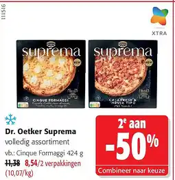 Colruyt Dr. Oetker Suprema Cinque Formaggi 424 g aanbieding