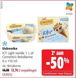 Colruyt IJsboerke Brésilienne aanbieding
