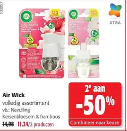 Colruyt Air Wick Navulling Kersenbloesem & framboos aanbieding