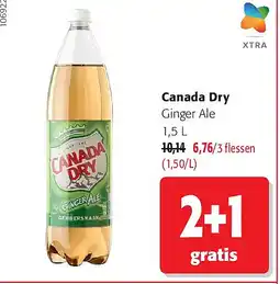 Colruyt Canada Dry Ginger Ale 1,5 L aanbieding