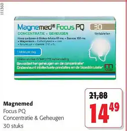 Colruyt Magnemed Focus PQ Concentratie & Geheugen 30 stuks aanbieding