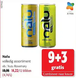 Colruyt Nalu Yuzu Rosemary aanbieding