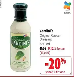 Colruyt Cardini’s Original Caesar Dressing 350 ml aanbieding
