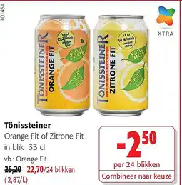 Colruyt Tönissteiner Orange Fit aanbieding