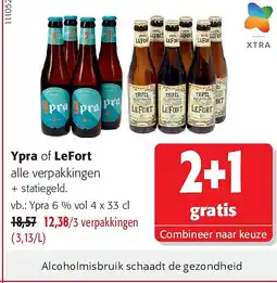Colruyt Ypra 6 % vol 4 x 33 cl aanbieding
