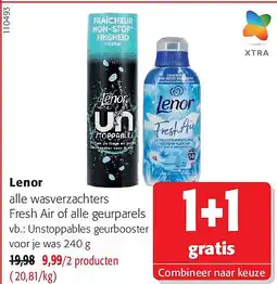 Colruyt Lenor Unstoppables geurbooster voor je was 240 g aanbieding
