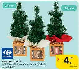 Carrefour Carrefour Kunstkerstboom aanbieding