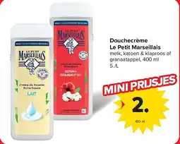 Carrefour Douchecrème Le Petit Marseillais aanbieding