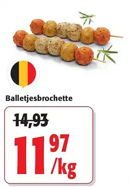 Colruyt Balletjesbrochette aanbieding