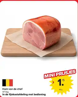 Carrefour Ham van de chef aanbieding