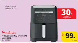 Carrefour Moulinex Friteuse Easy Fry & Grill XXL YY5228FB aanbieding