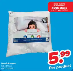 Carrefour Hoofdkussen aanbieding
