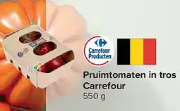 Carrefour Pruimtomaten in tros Carrefour aanbieding