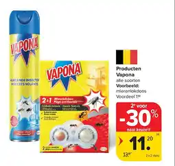 Carrefour Producten Vapona aanbieding