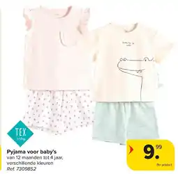 Carrefour Pyjama voor baby’s aanbieding