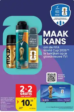 Carrefour Douchegel en deodorant Axe, Dove, Dove Men, Rexona, Rexona Men en Sunlight aanbieding