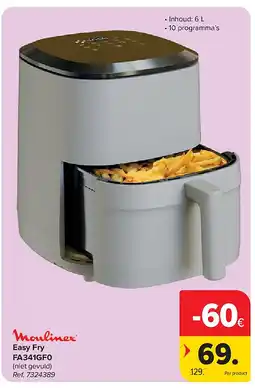 Carrefour Easy Fry FA341GF0 aanbieding