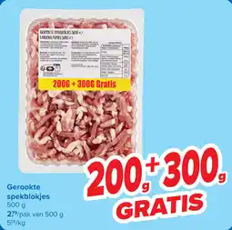 Carrefour Grookte Spekblokjes aanbieding