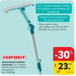 Carrefour Assortiment Leifheit aanbieding