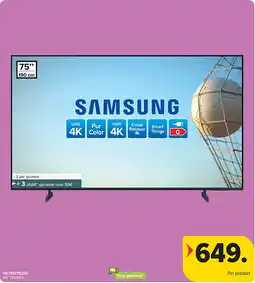Carrefour SAMSUNG UE75U7020F 4K TV aanbieding