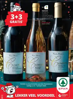 Spar Lomonté IGP pays d'oc chardonnay colombard, grenache cinsault rosé, cabernet sauvignon syrah rood aanbieding