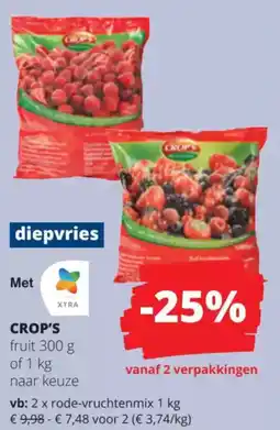 Spar Crop's fruit aanbieding