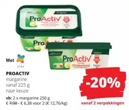 Spar ProActiv Margarine aanbieding