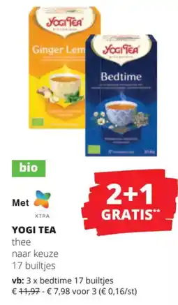 Spar Yogi Tea Thee aanbieding