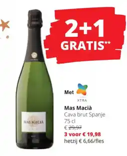 Spar Maca Cava brut Spanje aanbieding