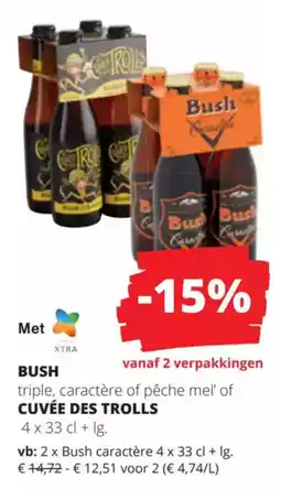 Spar Bush of Cuvee Des Trolls aanbieding