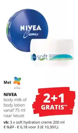 Spar Nivea aanbieding
